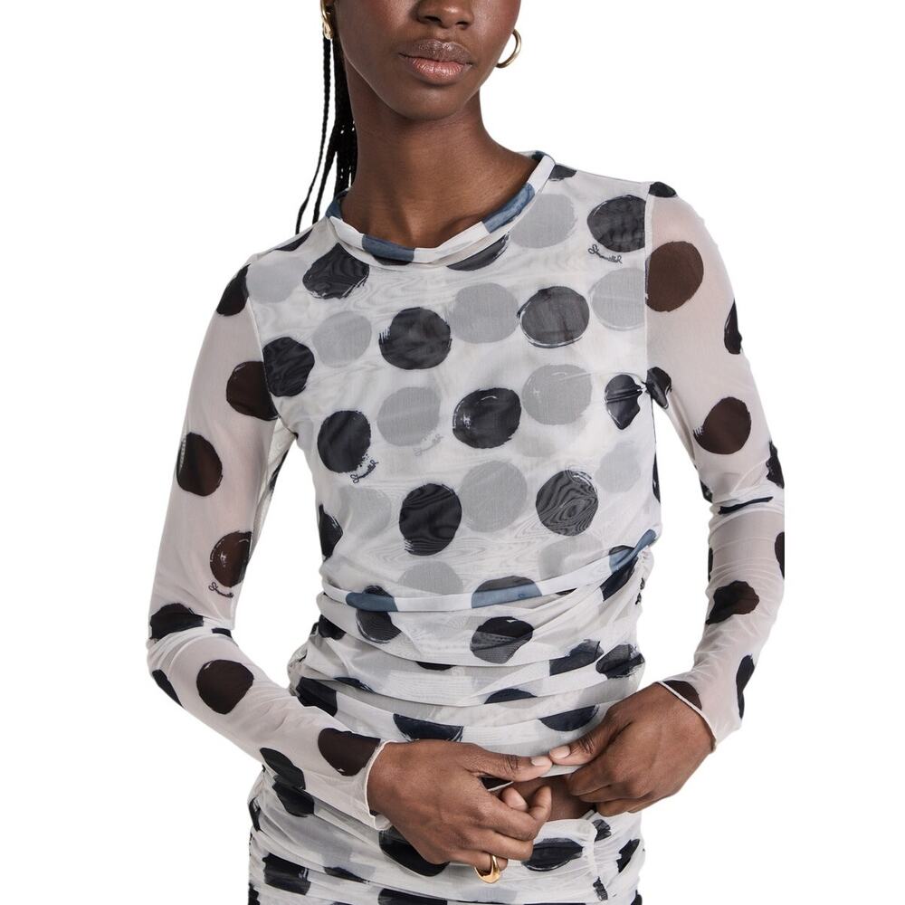 Simon Miller Sheer Multicolor Aku Top Size XS